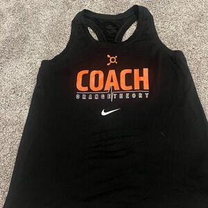 Orangetheory Black Tank Top